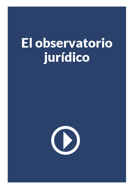 El observatorio jurídico 